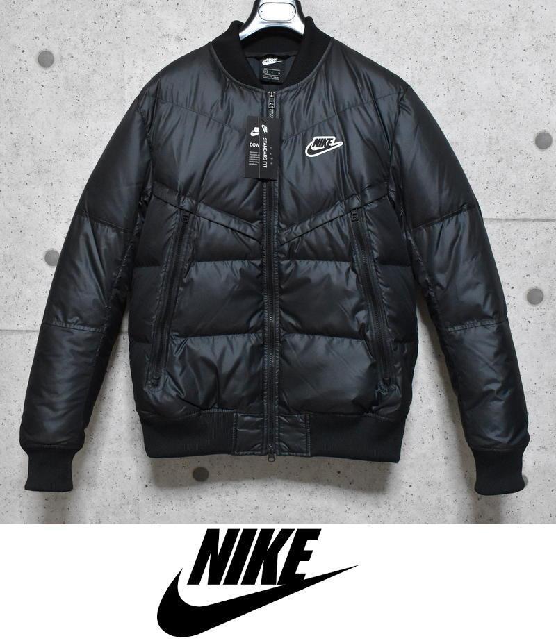 【即決】新品 NIKE ダウンフィル ウインドランナー ボンバージャケット 2XL ボマージャケット MA-1 DJ0430-010 ★_画像1