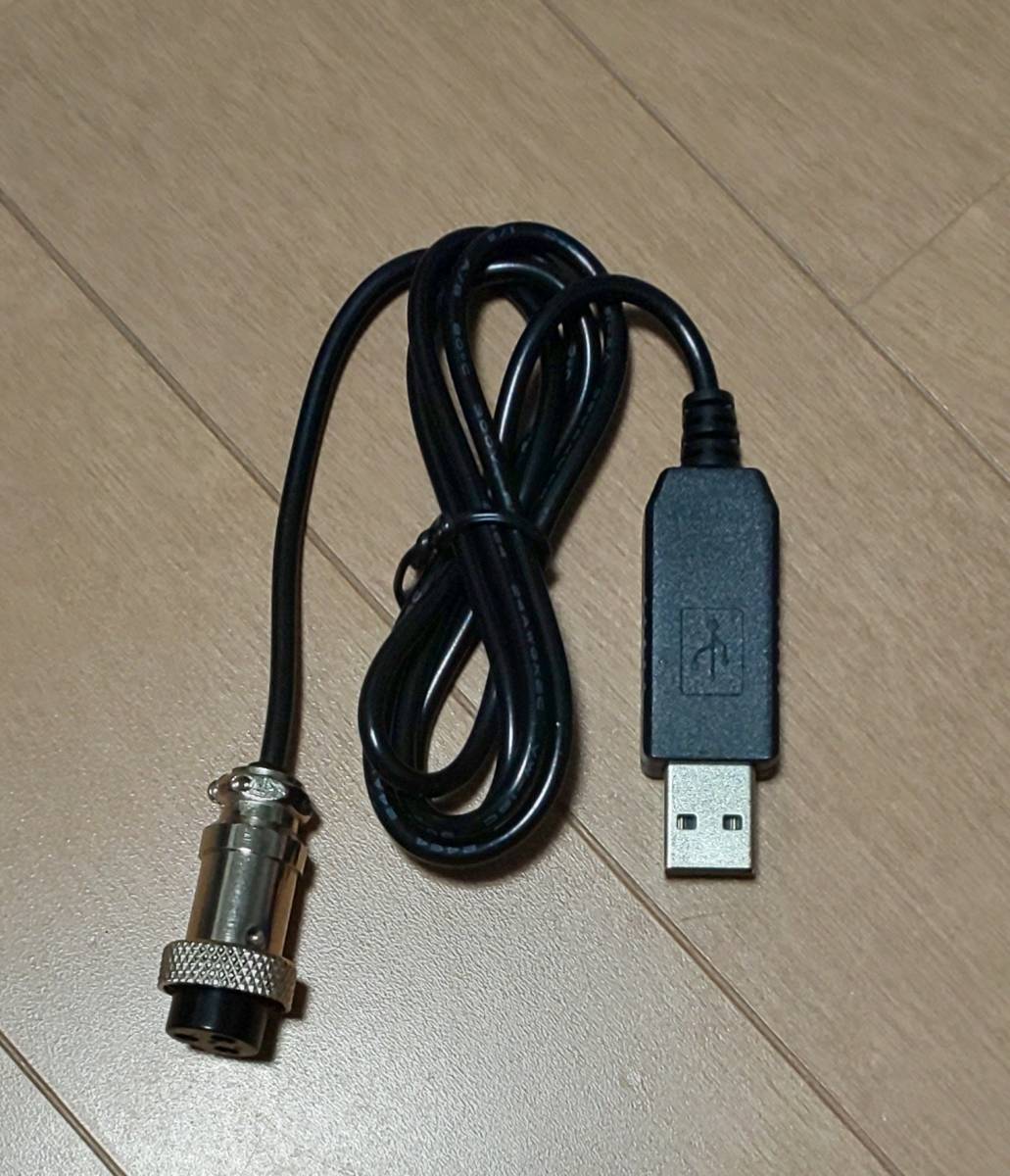 ホンデックス魚探 USB給電 電源ケーブル_画像1