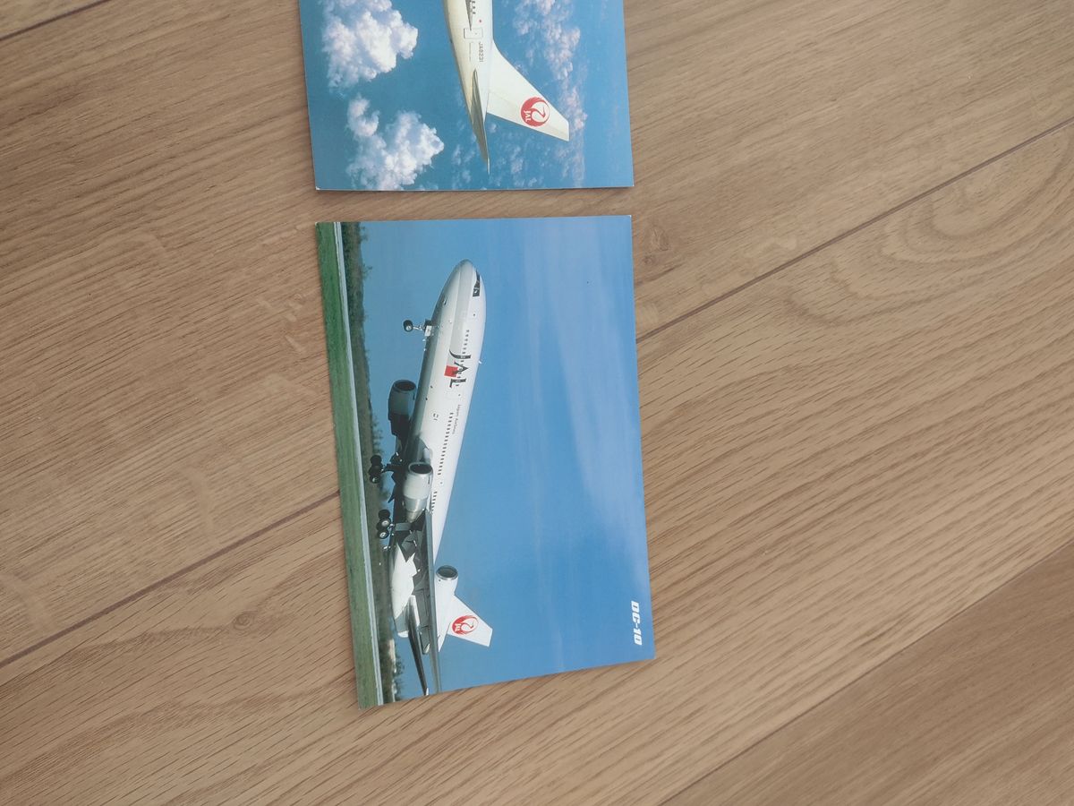 JAL 日本航空　飛行機　ポストカード 絵はがき ボーイング