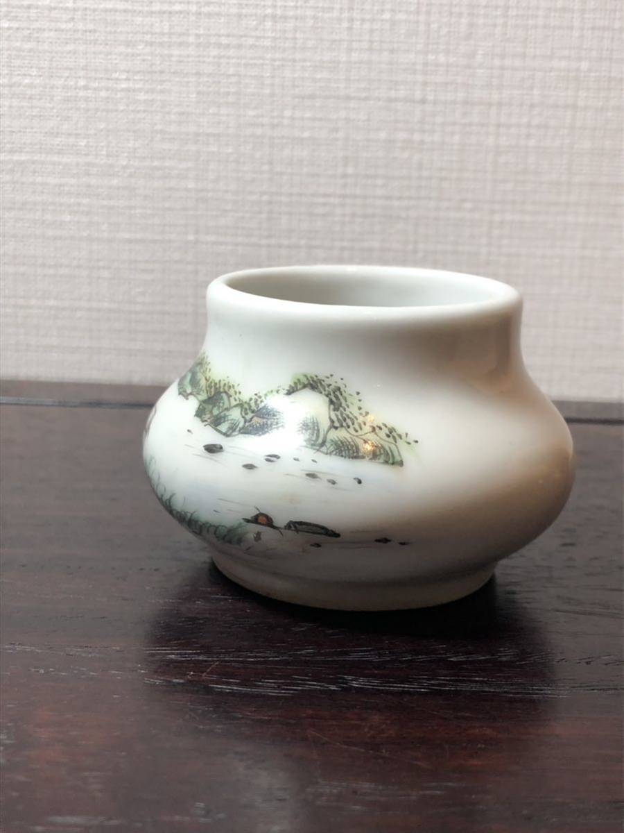 【コネクターの出品】染付 中国古玩 中国美術 骨董品 無傷美品_画像2