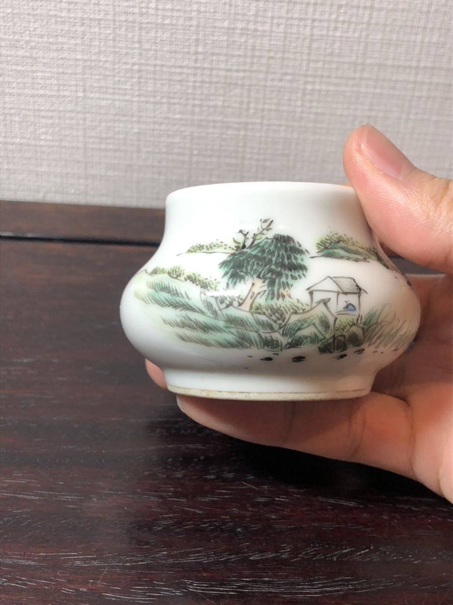 【コネクターの出品】染付 中国古玩 中国美術 骨董品 無傷美品_画像5