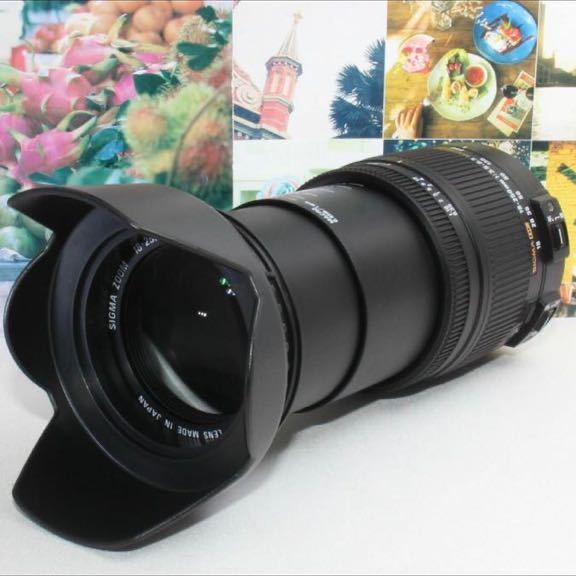 手振れ補正内蔵シグマ 18-250mm DC OS HSM キャノン用_画像1