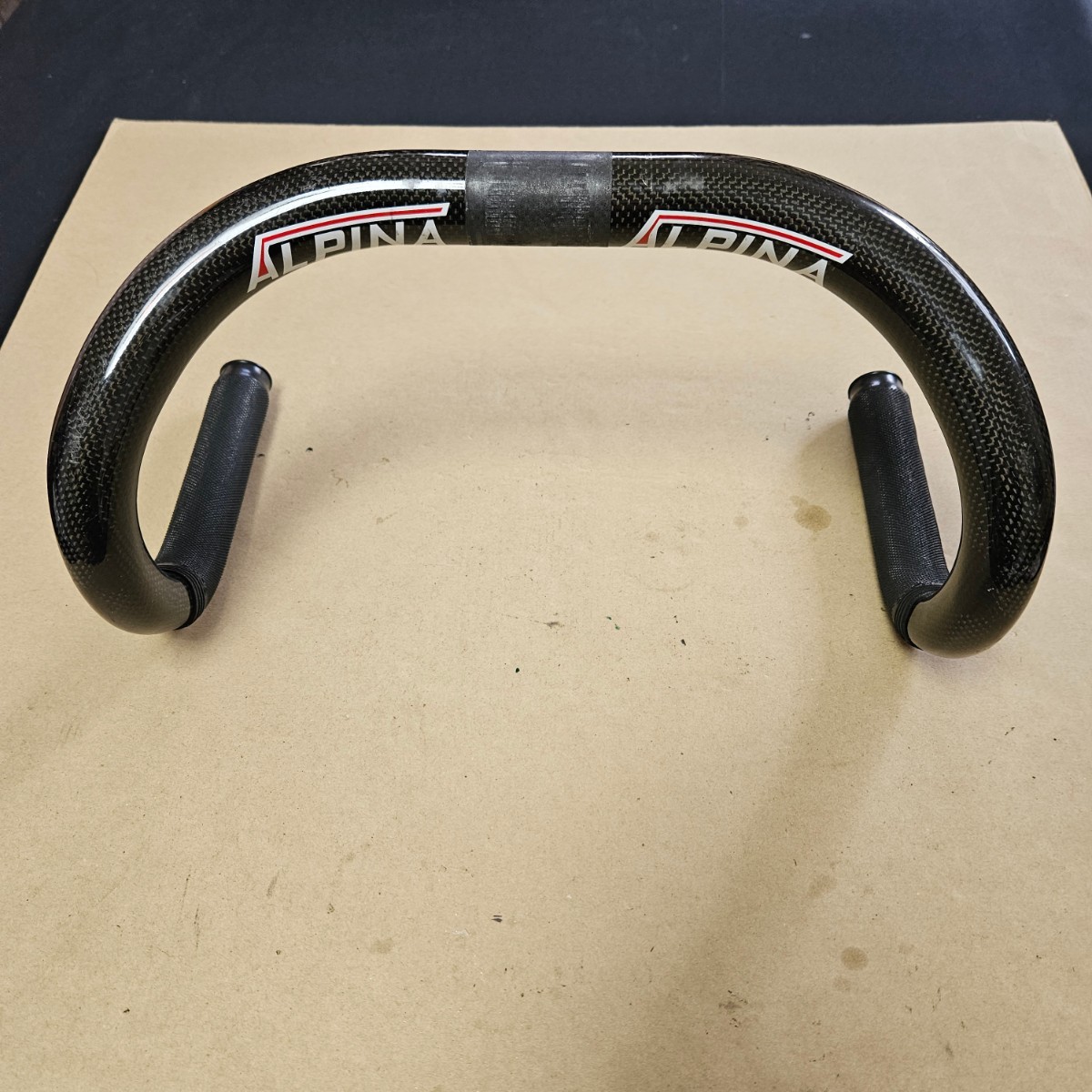 ALPINA アルピナ カーボン トラックハンドル 330MM 競輪 ALPINA アルピナ カーボン トラックハンドル 330MM 競輪