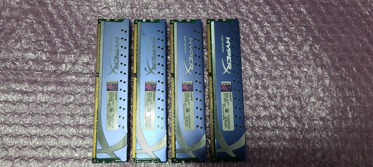 Kingstonデスクトップ用 DDR3 PC3-1866 4GBを4枚セットの画像1