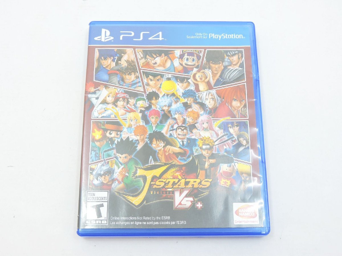 PS4 ソフト 北米版 バンダイナムコエンターテインメント J-STARS VICTORY VS+ 中古品 [B033I571]_画像1