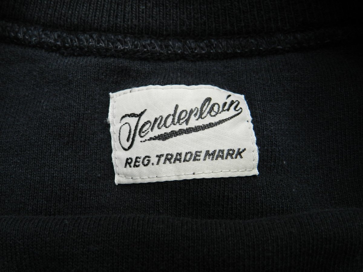 テンダーロイン ボルネオ スカル プリント スウェットシャツ サイズS ブラック TENDERLOIN 中古品 [B127U556]_画像5