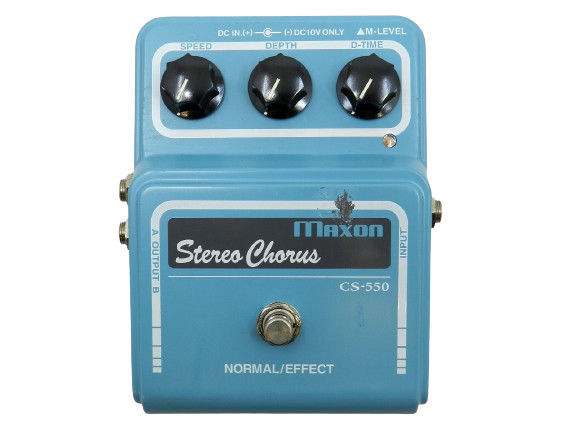  effector MaxonmaksonCS-550 stereo Chorus the first period specification secondhand goods 
