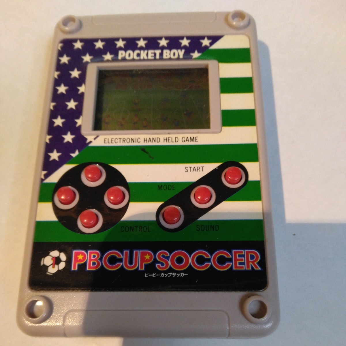 ★POCKET BOY ピービーカップサッカー ゲームウォッチ_画像1