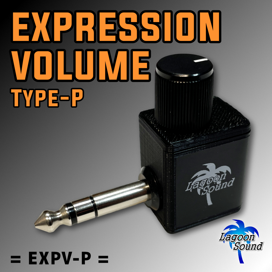 EXPVP】極小！エクスプレッションボリューム【 EXPRESSION VOLUME 】EXPRESSION PEDAL 代用品！軽量小型！《超便利》 #SWITCH #LAGOONSOUND_画像1