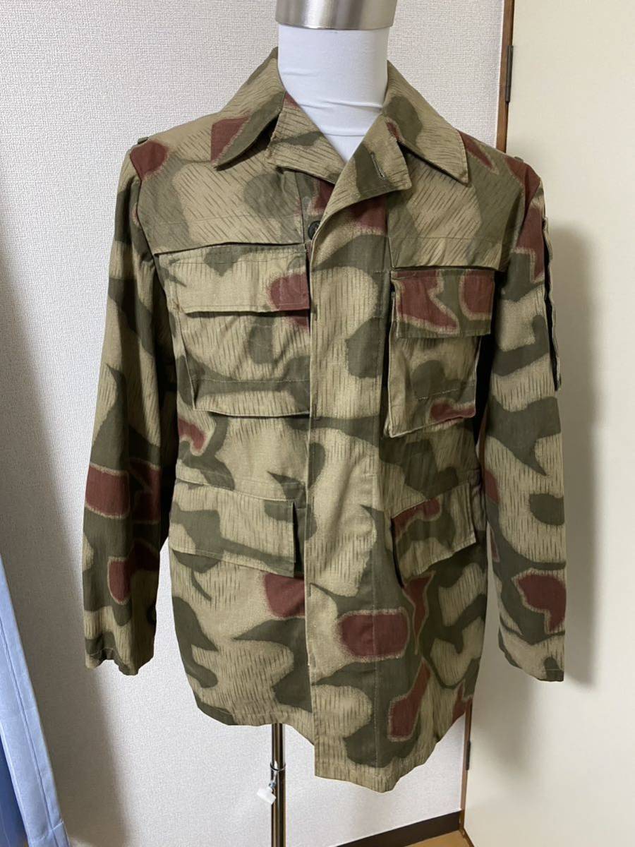 ドイツ連邦国境警備隊(BGS:Bundesgrenzschutz) ウォーターカモ(sumpftarn)ジャケット サイズ50 迷彩服/西ドイツ陸軍/東ドイツ軍/BW/NVA_画像1