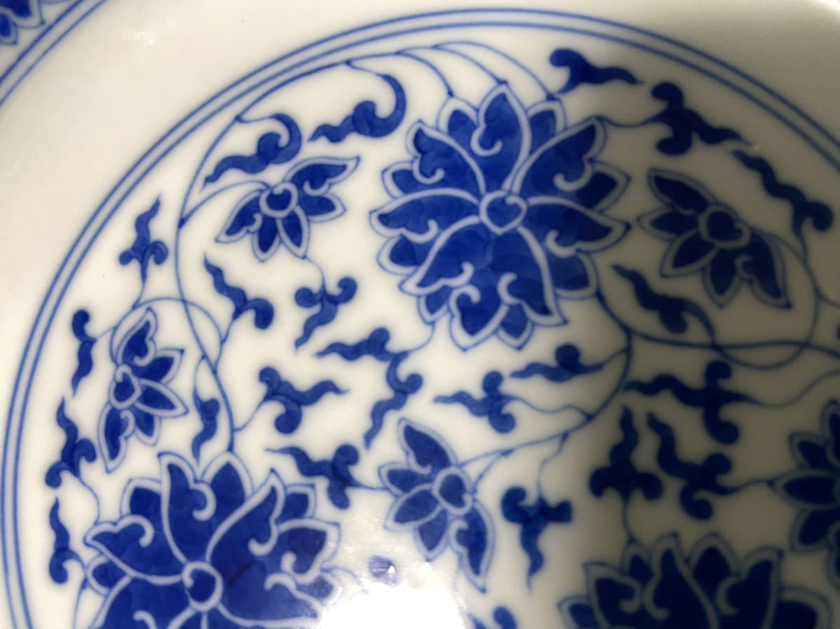 中国古美術 大清光緒年製 青花纏枝蓮文皿 染付 官窯|Yahoo 中国古美術 大清光緒年製 青花纏枝蓮文皿 染付 官窯|Yahoo