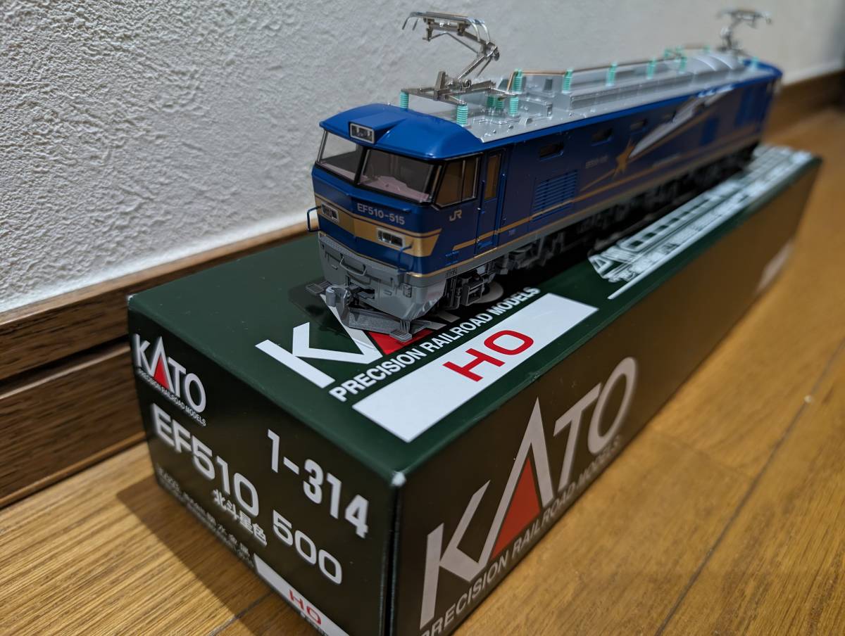 カトー　EF510 500北斗星色 1-314 中古_画像1