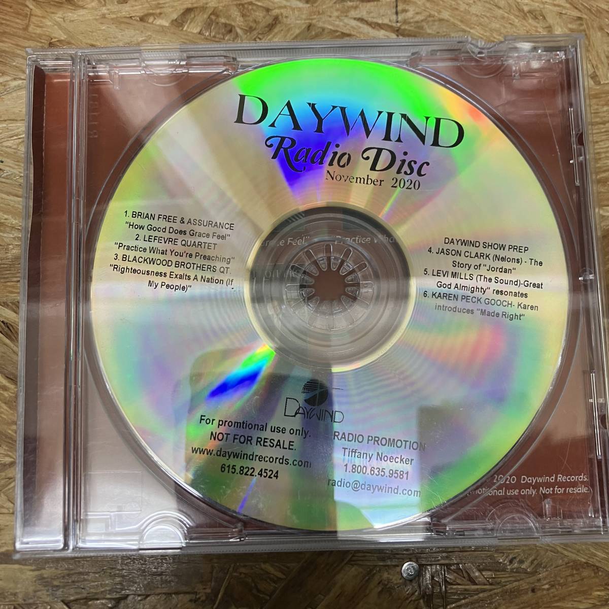 シ● ROCK,POPS DAYWIND RECORDS - RADIO COMPILATION シングル CD 中古品_画像1