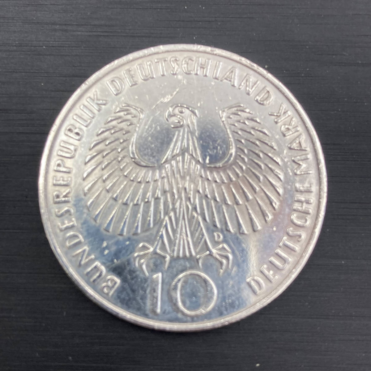 #1395A　銀貨　記念硬貨　1972年　ドイツ　ミュンヘンオリンピック銀貨10マルク　SV625_画像1