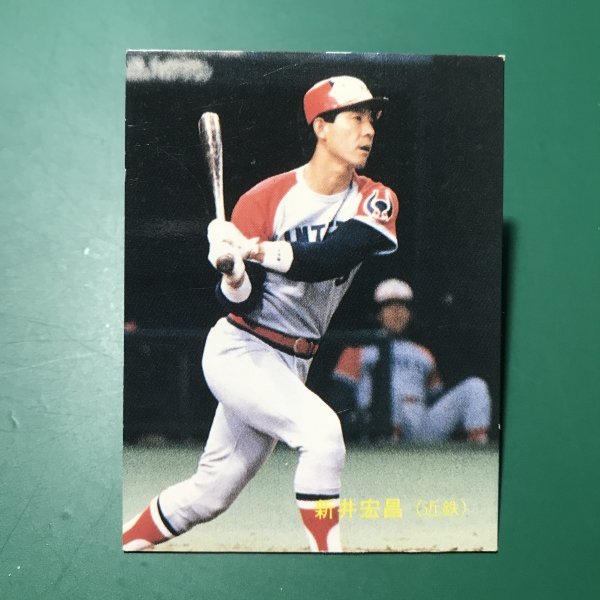 1989年　カルビー　プロ野球カード　89年　29番　近鉄　新井　　　　【管理C60】_画像1