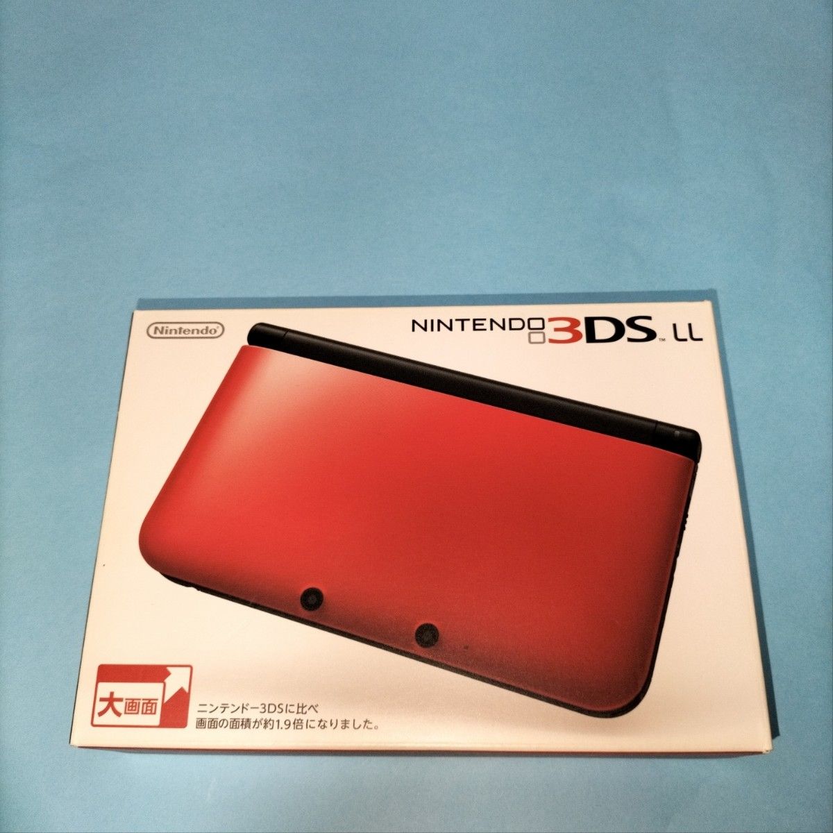 3DSLL 未使用　新品　未開封　　レッドブラック　ニンテンドー3ds ll未使用新品