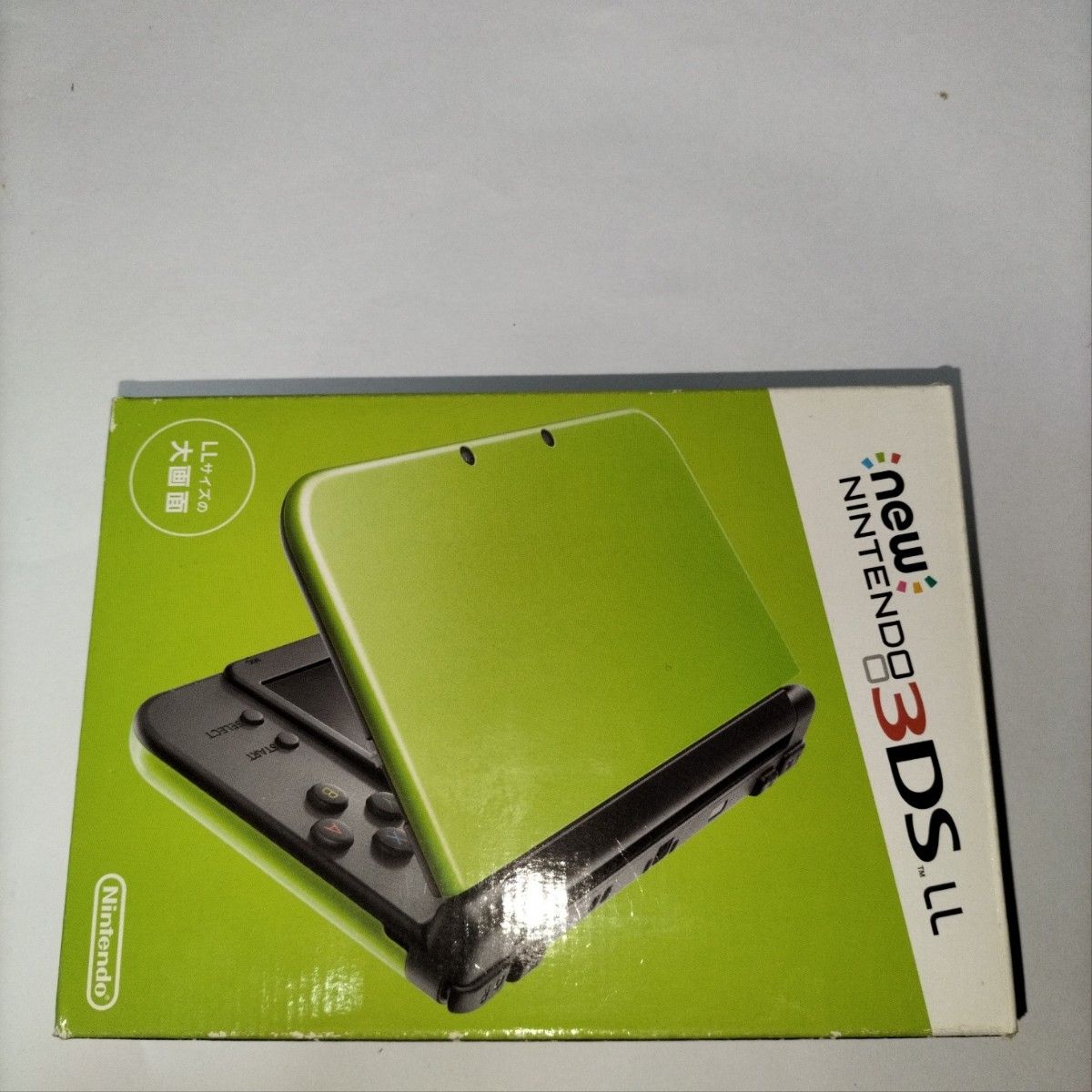 NEW3DSLL 未使用　新品　ライムブラック　newニンテンドー3ds ll未使用新品