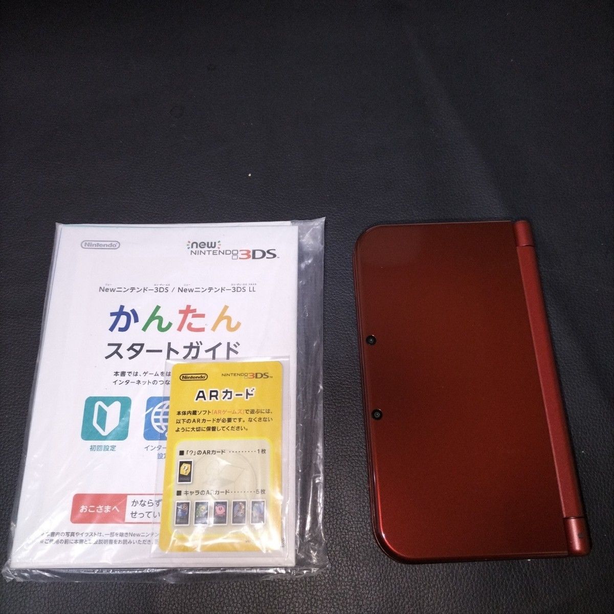 NEW3DSLL　 未使用　新品　展示品　メタリックレッド　　