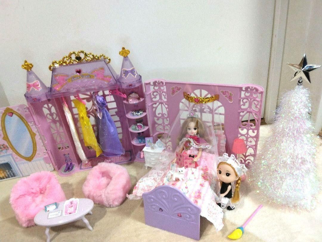 プリンセス お城 Barbie りかちゃん ハウス - キャラクターグッズ