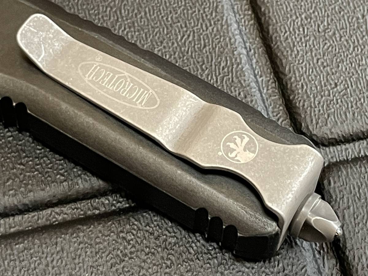 Microtech UTX-85 Apocalyptic 204P トリチュウム スイッチ ジャンク品 マイクロテック_Teoodon用のクリップ