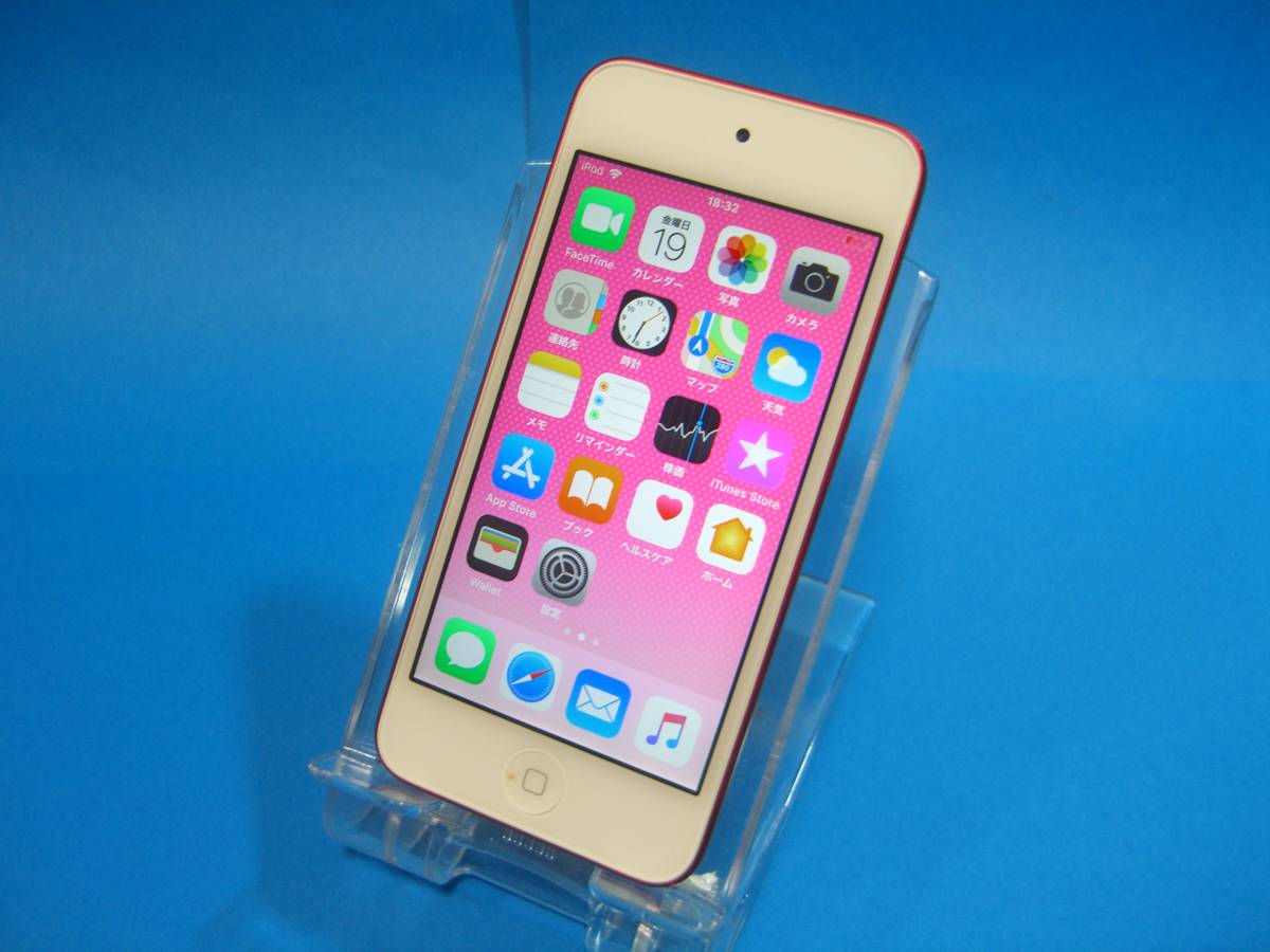 Apple iPod touch 第6世代 128GB (PRODUCT) RED バッテリー良好 PKWW2J/A -Tag 01a24_画像1