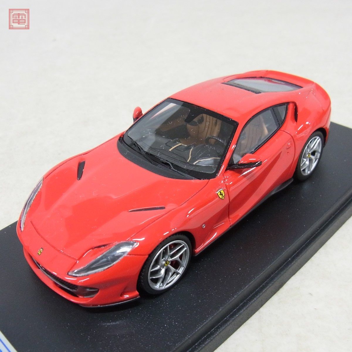 ルックスマート 1/43 フェラーリ 812 スーパーファスト ロッソ スクーデリア LS467F LookSmart Ferrari Superfast Rosso Scuderia【10_画像3