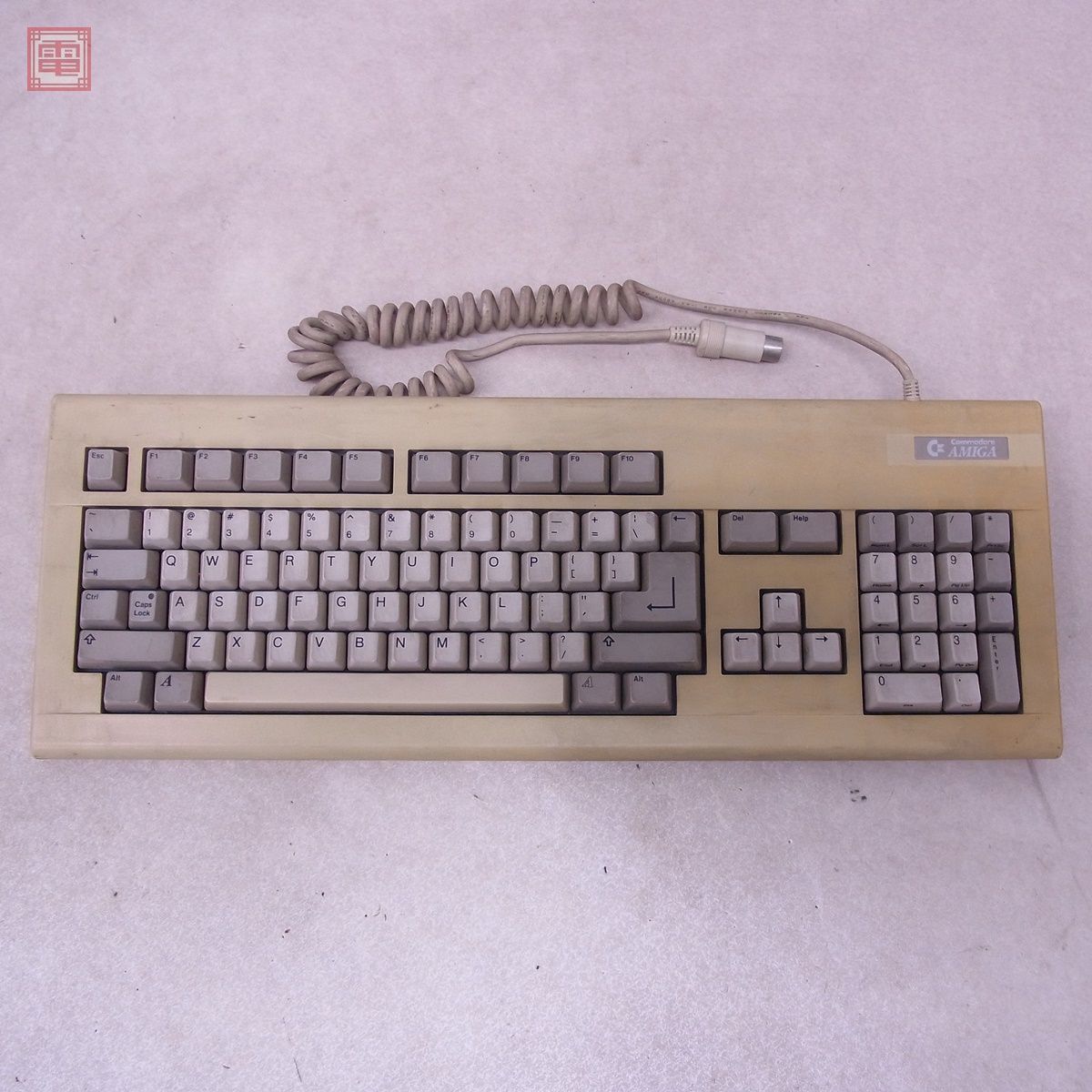 Commodore AMIGA キーボード KKQ-E94YC コモドール アミガ アミーガ 動作未確認【20_画像1