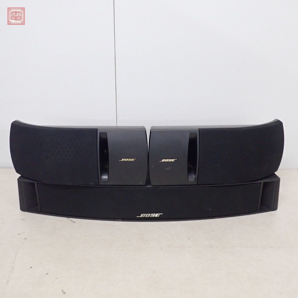 ★BOSE センタースピーカー VCS-10 + ペアスピーカー 161TM LEFT/RIGHT ボーズ 現状品【40_画像1