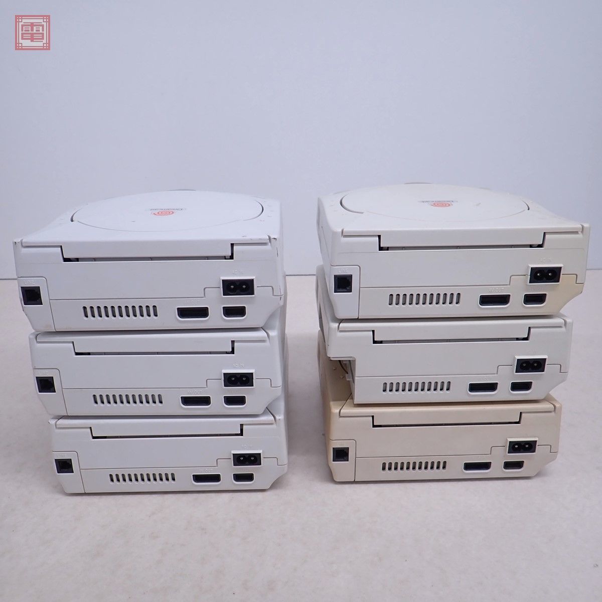 DC Dreamcast ドリームキャスト 本体 HKT-3000 本体のみ まとめて6台セット ジャンク パーツ取り等にどうぞ【40_画像8