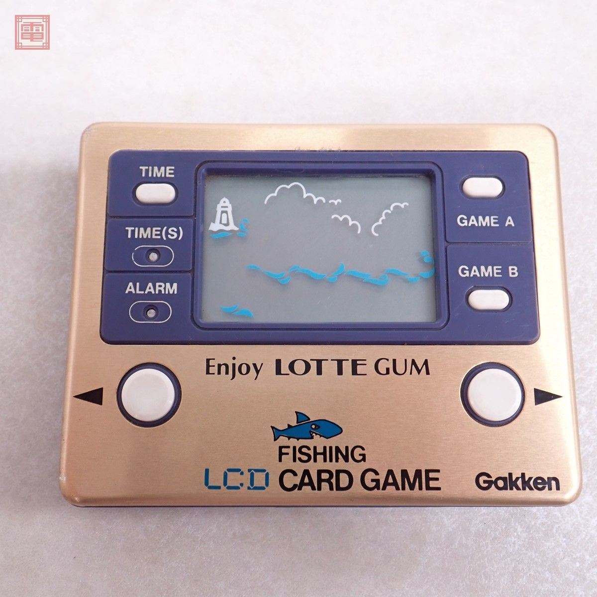 1円〜 動作品 ロッテガム懸賞品 非売品 電子LSI フィッシング FISHING Gakken 学研【PP_画像1