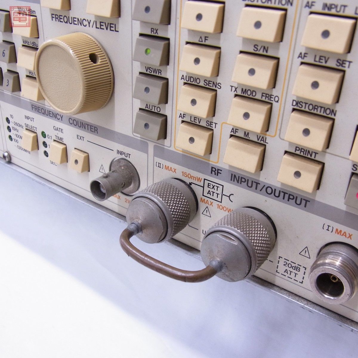 Yahoo!オークション - 安藤電気 AH-5431 無線機テスター 10MHz Yahoo!オークション - 安藤電気 AH-5431 無線機テスター 10MHz