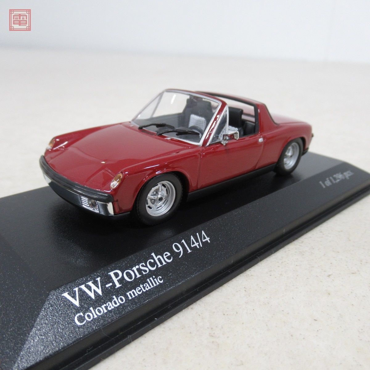 PMA1/43 フォルクスワーゲン ポルシェ 914/4 1973 レッドメタリック No.430065670 ミニチャンプス MINICHAMPS VW Porsche【10_画像3