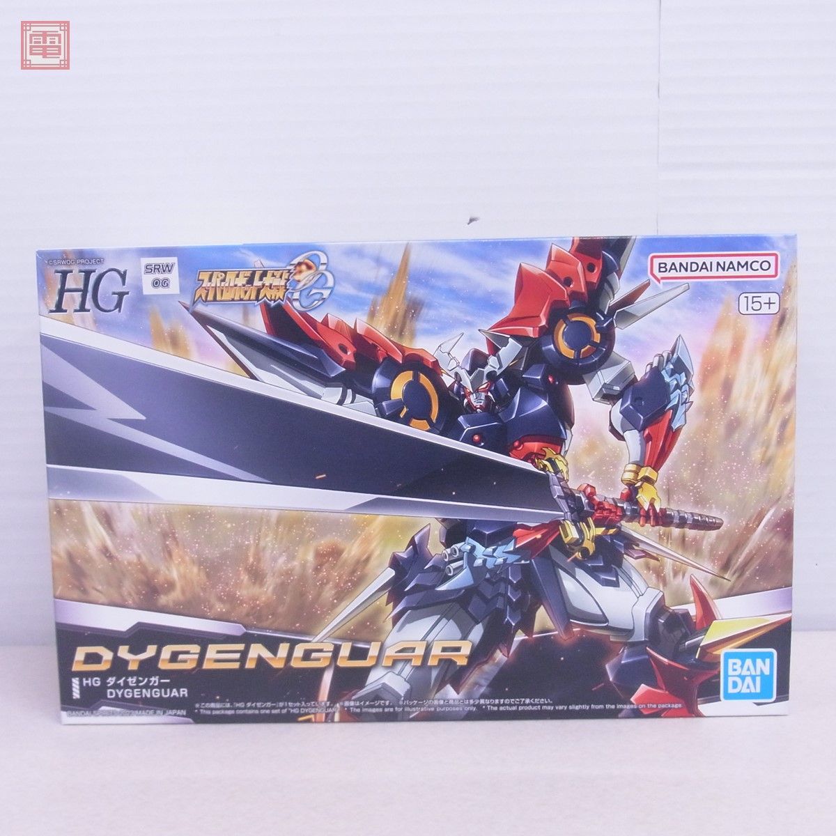 組立済 バンダイ HG スーパーロボット大戦OG ダイゼンガー BANDAI DYGENGUAR 現状品【20_画像2