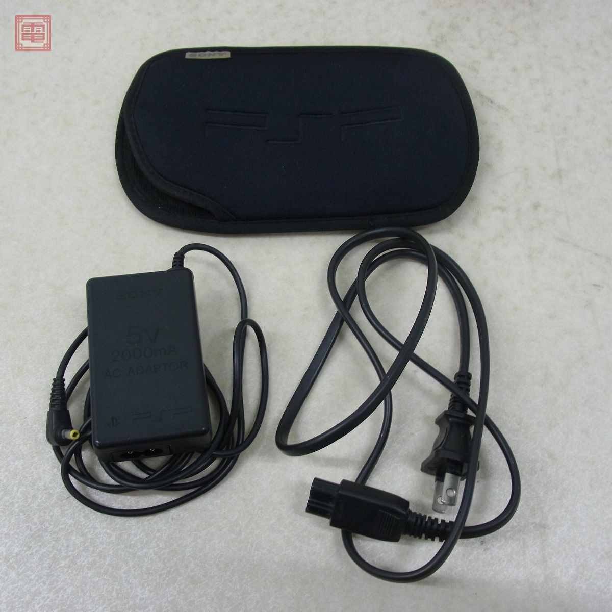 動作品 PSP 本体 バリューパック VALUE PACK PSP-1000 K ソニー SONY 箱説付【10_画像10