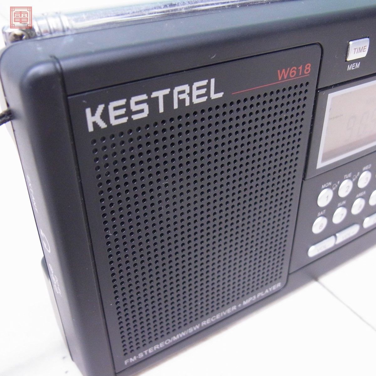KESTREL W618 BCLラジオ AM/FM/SW 取説・元箱付 ケストレル【20_画像8