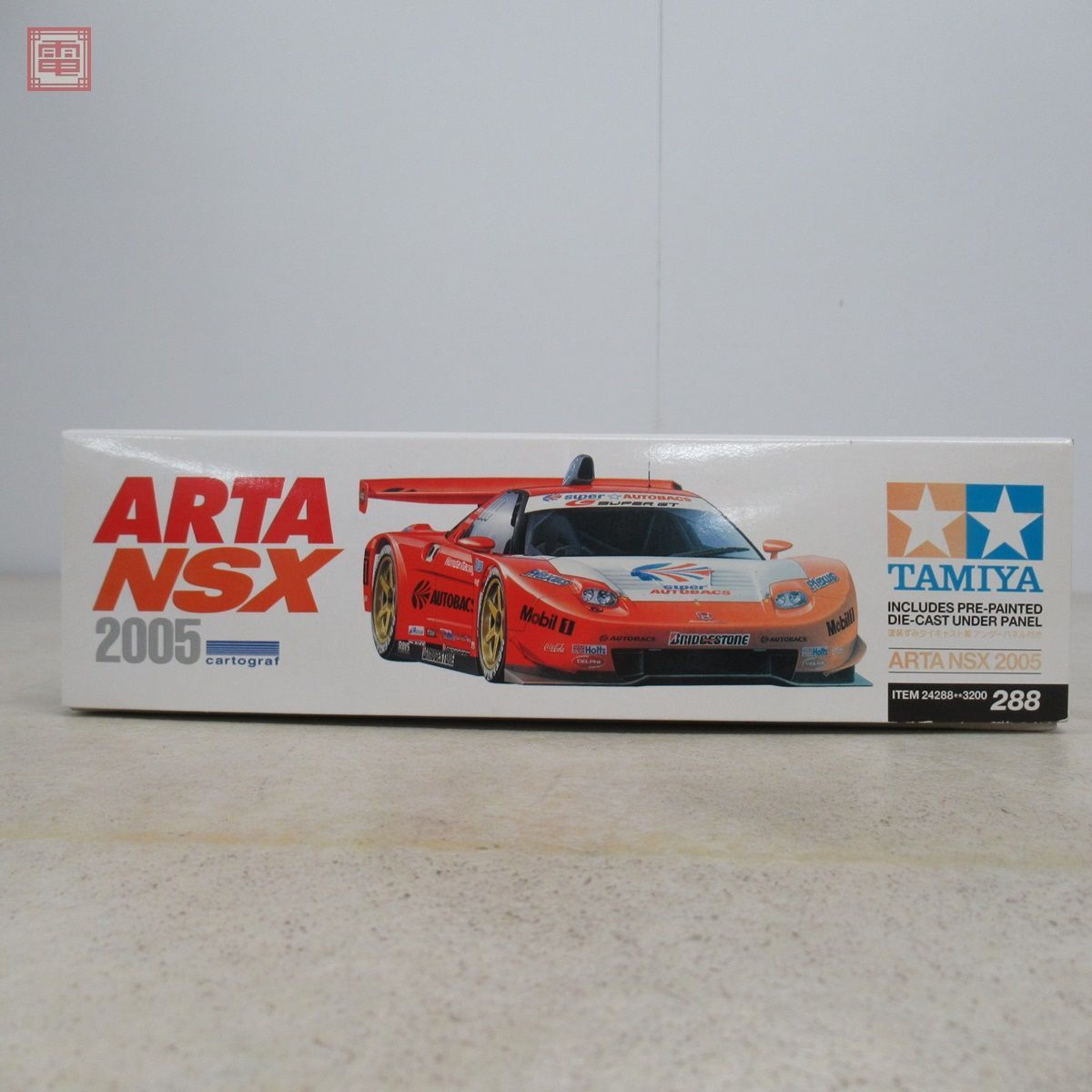 未組立 タミヤ 1/24 ARTA NSX 2005 スポーツカーシリーズ No.288 ITEM 24288 別売エッチングパーツ付き TAMIYA【20_画像2