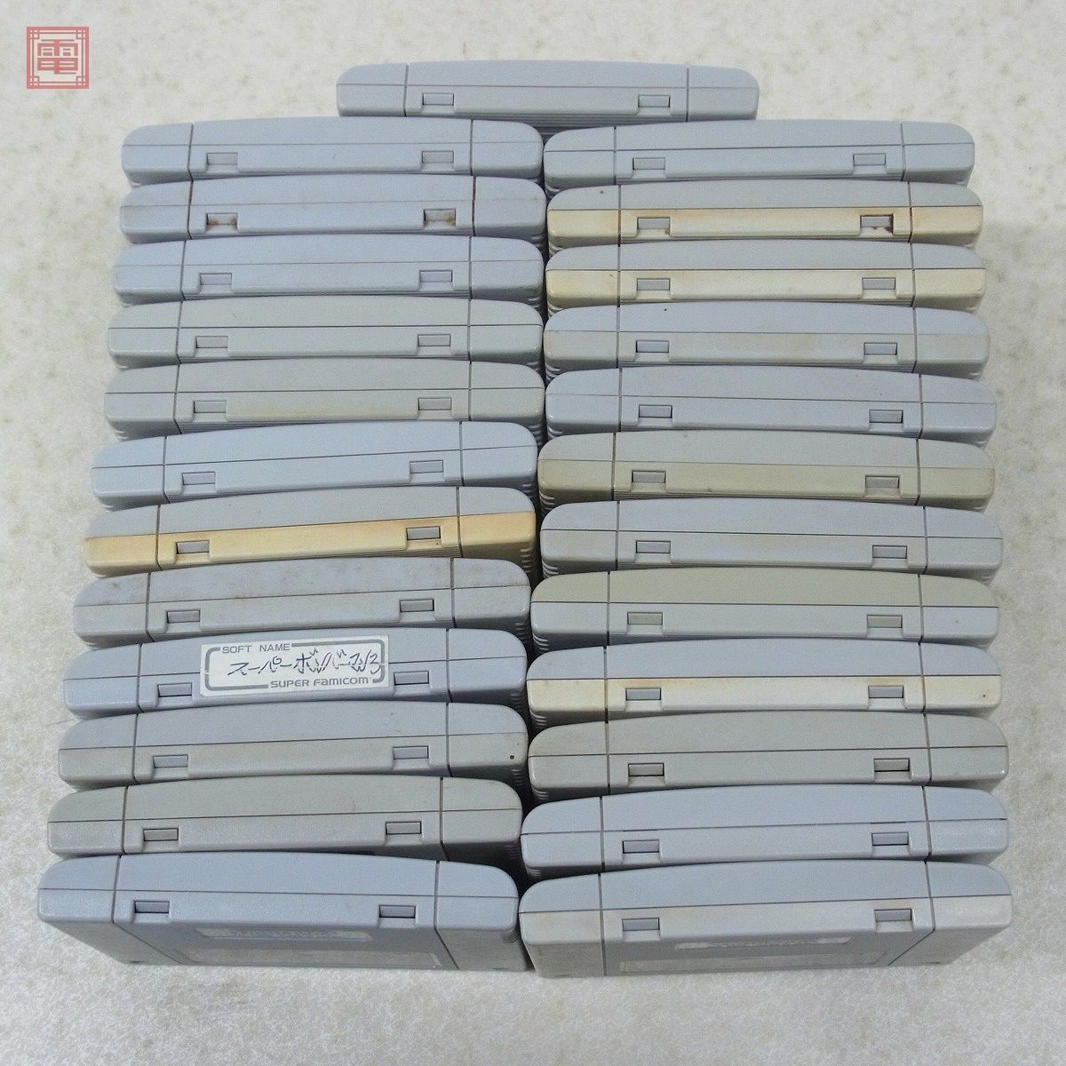 ※ソフトのみ SFC スーパーファミコン ドンキーコング/2/3/マッスルボマー/フロントミッション 等 計25本セット 動作未確認 ダブりなし【20_画像6