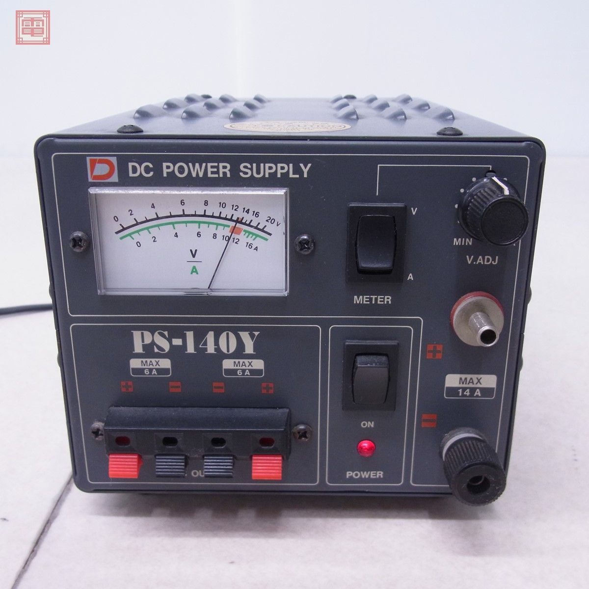 ダイワ DAIWA PS-140Y DC電源 直流安定化電源 1〜15V MAX14A【20 ダイワ DAIWA PS-140Y DC電源 直流安定化電源 1〜15V MAX14A【20