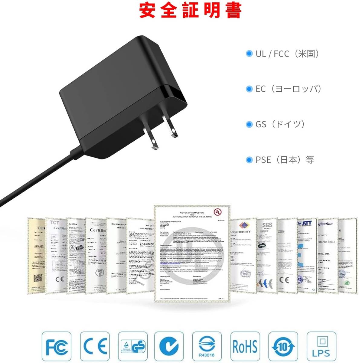 MEROM 対応 マキタMAKITA掃除機 充電器 CL115FD, CL116D, CL105D/N, CL110D 充電式 交_画像6