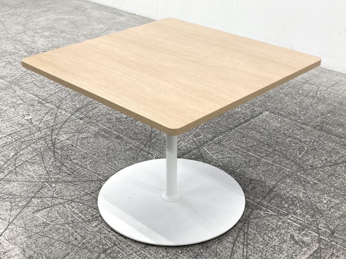 *1* KOKUYO/kokyoFranka/ franc ka одиночный стойка ножек стол квадратный под дерево простой Cafe стол восстановленный Area офис 