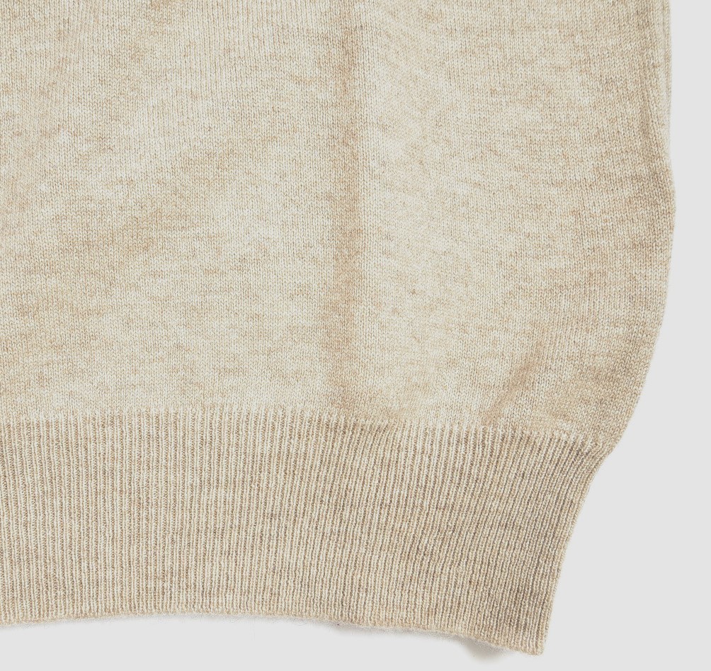 size:54◆Gran Sasso◆100% cashmere◆beige◆カシミアセーター◆made in italy◆クルーネックセーター◆カシミヤニット◆グランサッソ