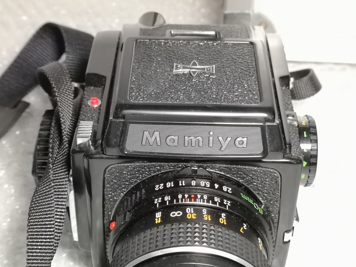 Mamiya M645 1:2.8 80mm カメラ ケース 説明書付き ジャンク扱い473_画像3