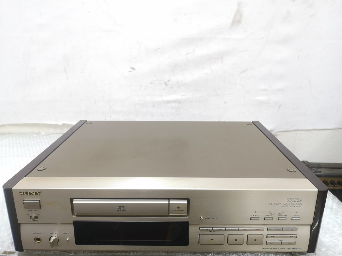 SONY CDP-555ESA CDプレーヤー ジャンク632