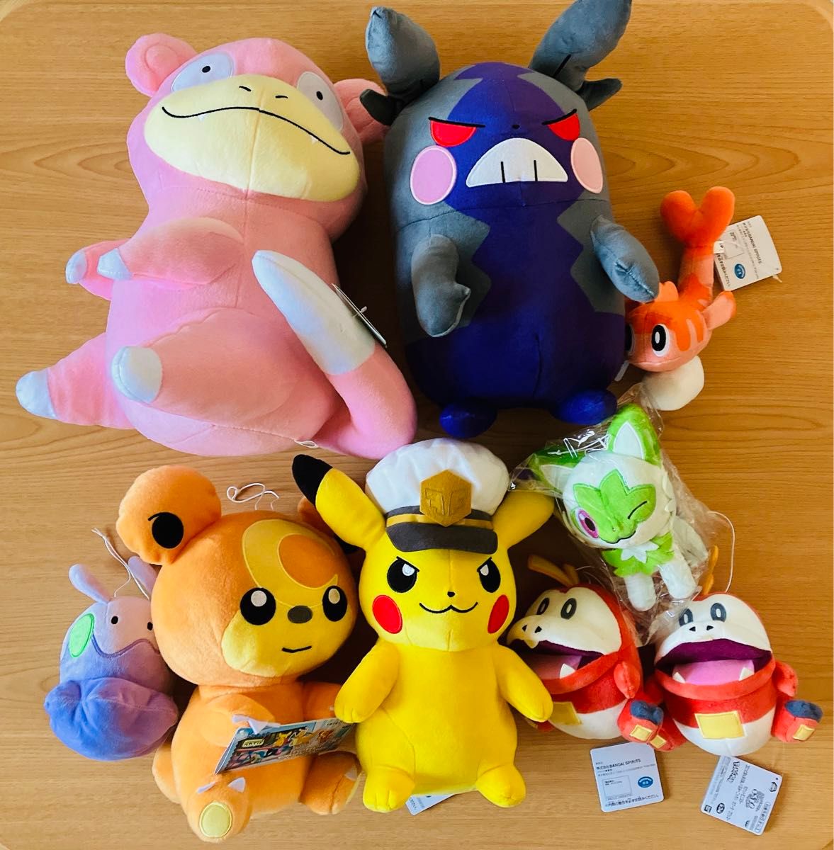 ポケモン ぬいぐるみ ピカチュウ ヤドン モルペコ ホゲータ ニャオハ シャリタツ フィギュア 一番くじ ポケモンカード ポケカ