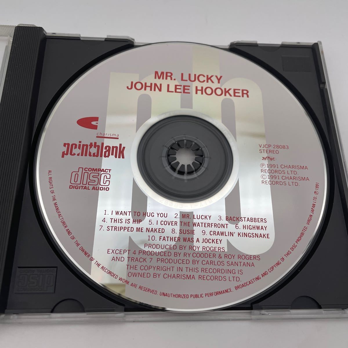 【日本盤】ジョン・リー・フッカー/John Lee Hooker/CD/Mr. Lucky/の画像4