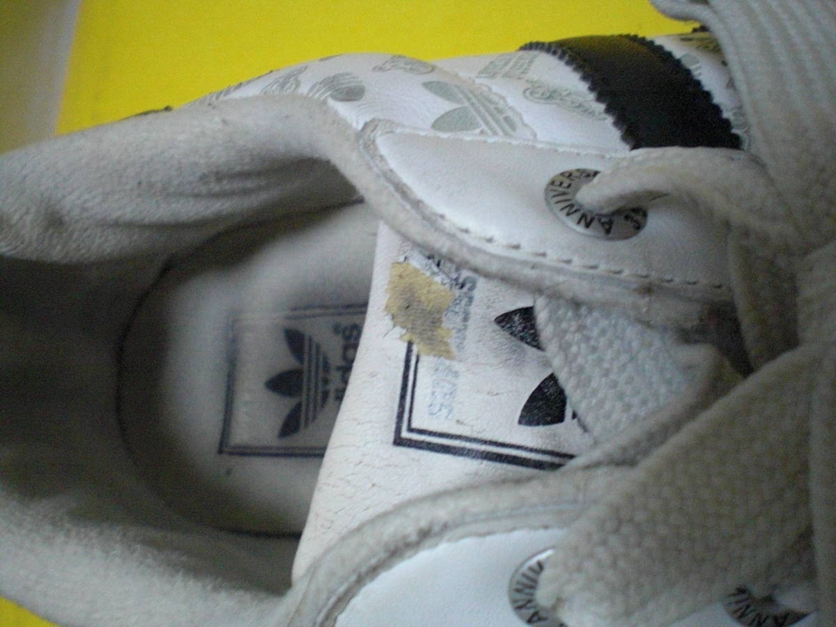 adidas アディダス★SUPERSTARⅡ スーパースターⅡ★35周年白黒アディダスマーク柄★28センチ_画像3