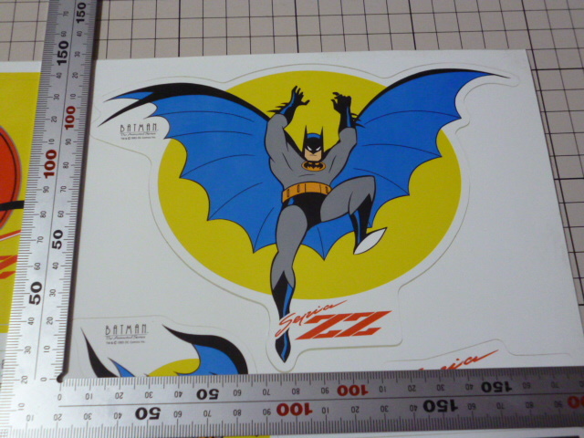 非売品 SUZUKI Sepia ZZ ステッカー (1シート) スズキ セピア ジーツー BATMAN バットマン_画像4