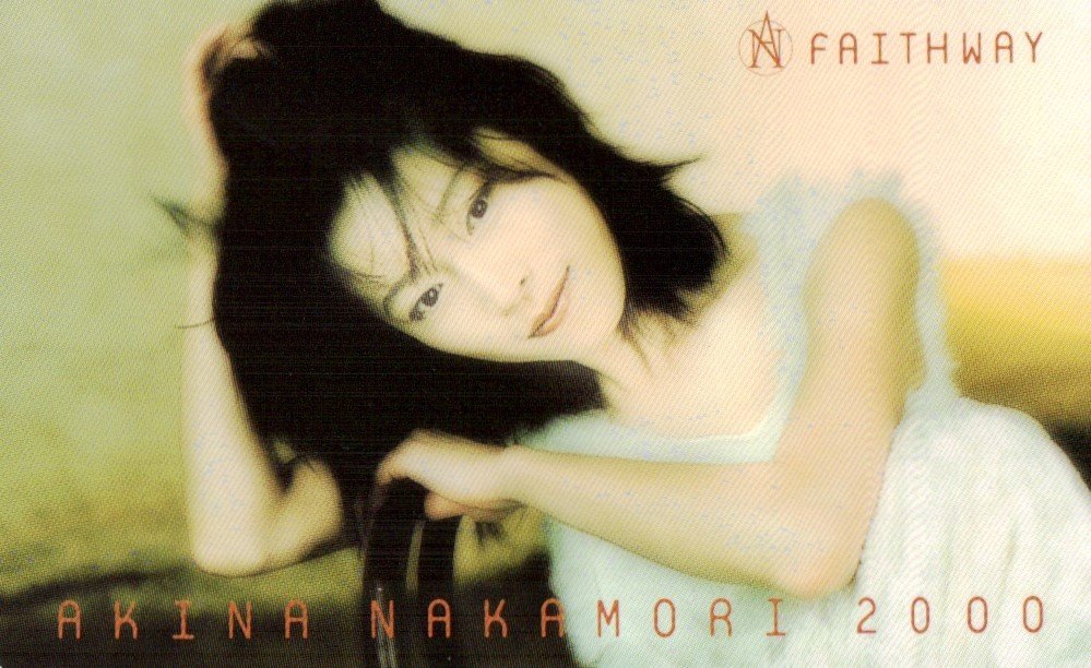 ★中森明菜　2000　FAITHWAY★テレカ５０度数未使用nf_67_画像1