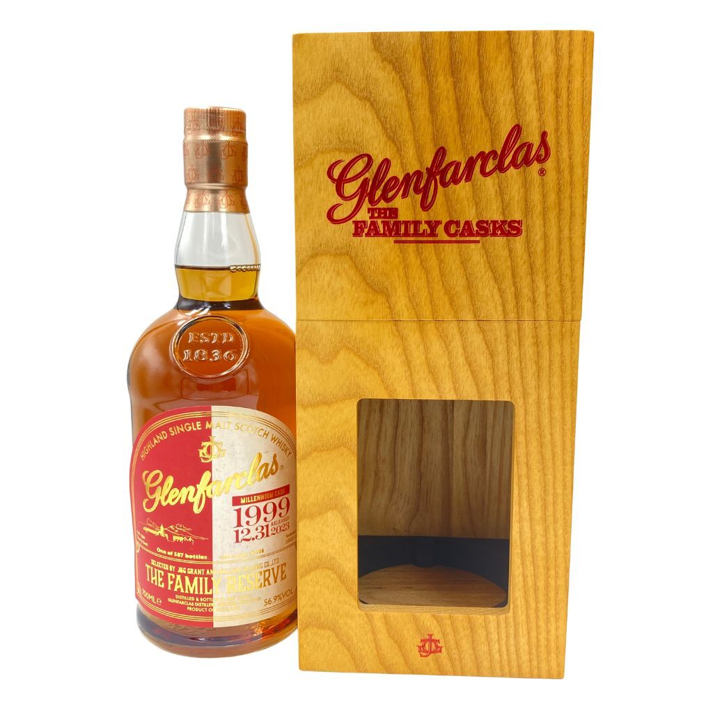 グレンファークラス ミレニアムカスク 1999-2023 ファミリー リザーブ 700ml 56.9% Glenfarclas MILLENNIUM CASK THE FAMILY RESERVE【R2】_画像1