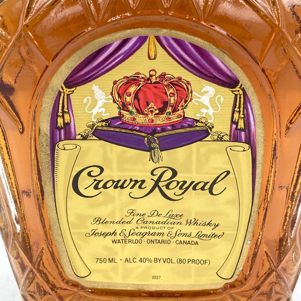 クラウン ロイヤル 750ml 40％ Crown Royal【H】_画像4